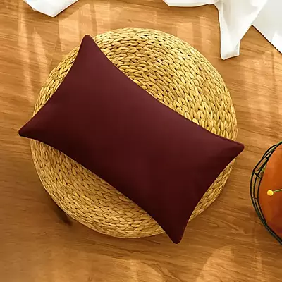 Cuscino In Misto Lino E Cotone Bianco Con Treccia, 60x60cm INAC - Foto 5