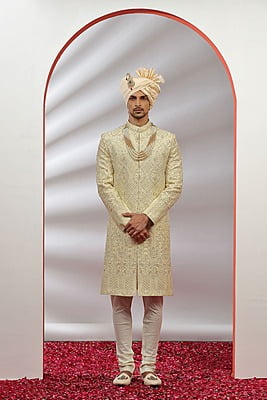 Richy Golden Sherwani Richy Golden Sherwani