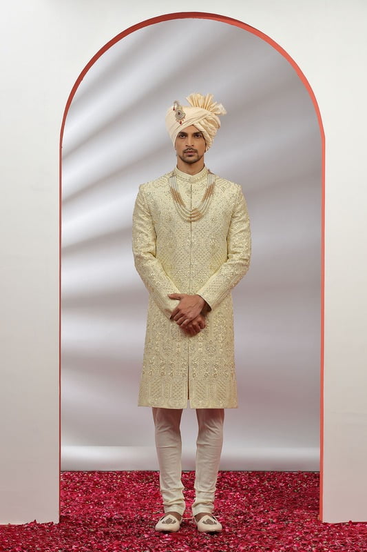 Richy Golden Sherwani Richy Golden Sherwani