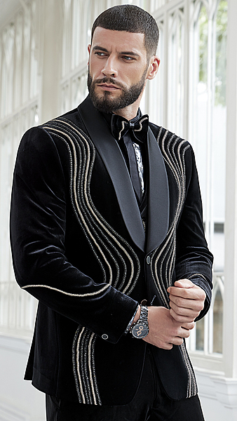 Sovereign Wave Embroidered Tuxedo