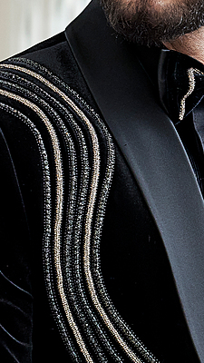 Sovereign Wave Embroidered Tuxedo
