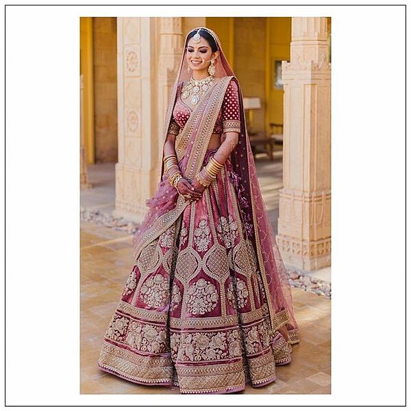 Pink Lehenga