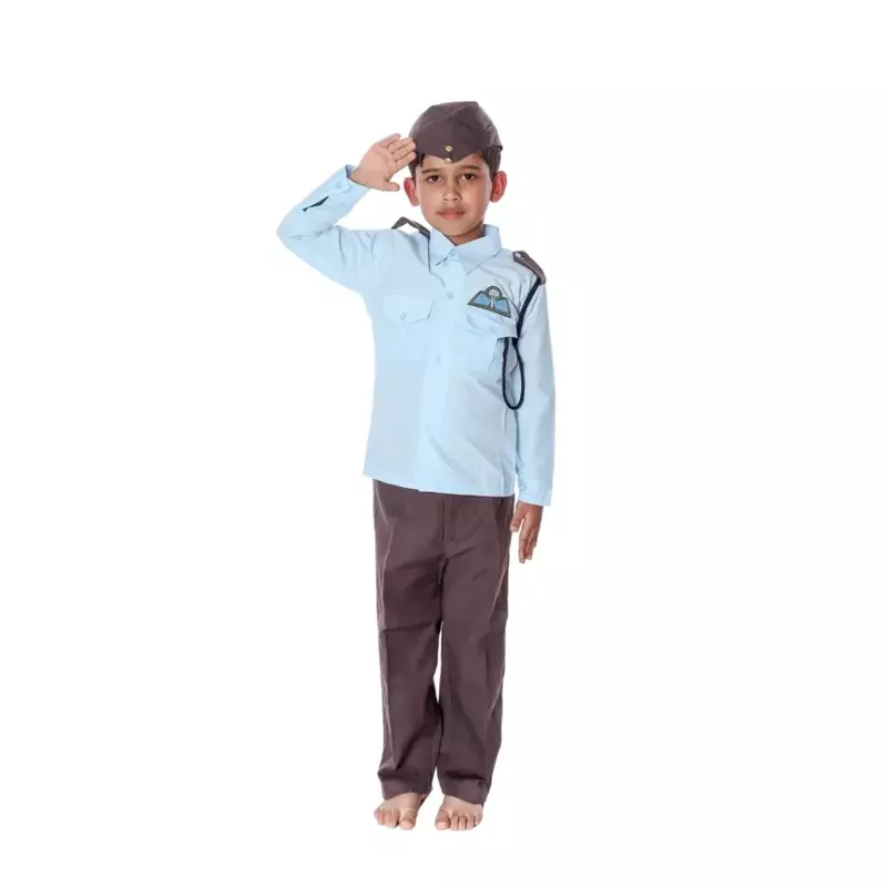Indian Pilot Independence Day Fancy Dress Costume For Kids