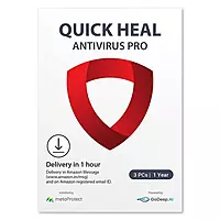 Quick Heal Antivirus Pro 1 Device 3 Years AI Security for Windows PC