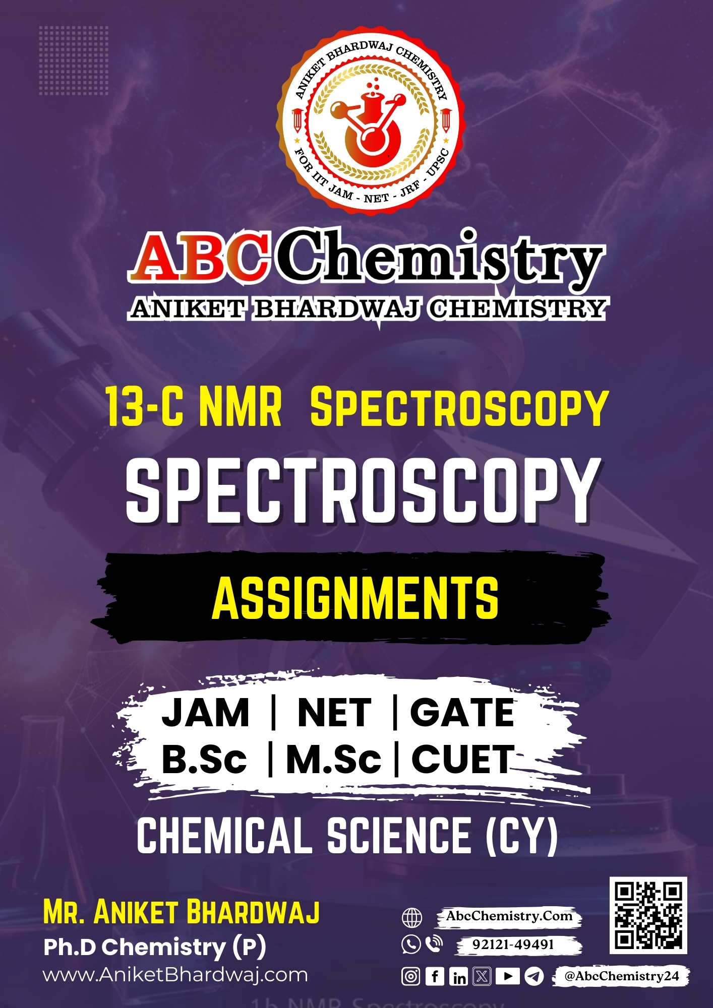 13 C NMR Spectroscopy Study Material 13 C NMR Spectroscopy Study Material