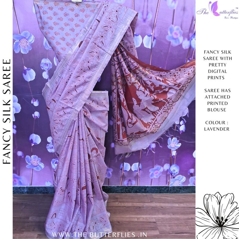 FANCY SILK SAREE YBRSFSC24456