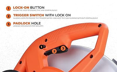 BLACK+DECKER BEM2200-IN 14-inch (355 mm),2200W,4200 Rpm Heavy Duty Corded Electric Chop Saw for Cutting Metal, 1 Year Warranty