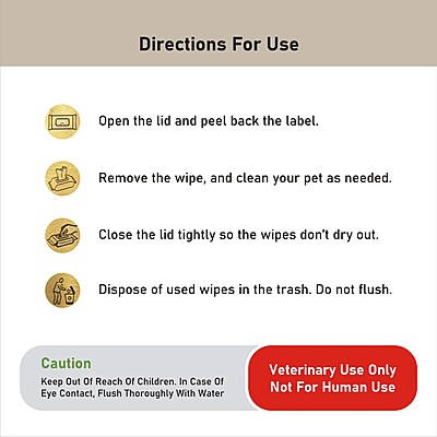 Pet Wet Wipes 100 PCS