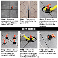 RT Reusable Tile Levelling System (100 Pcs pkt.)