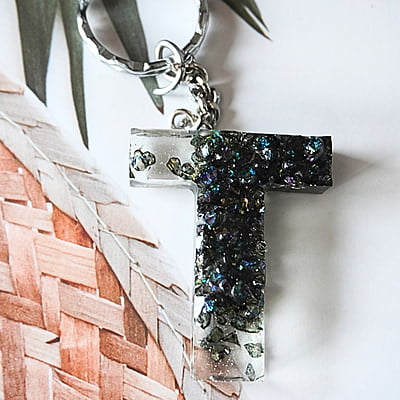 'T' IMPERFECTO MANIA LETTER KEYCHAIN 'T' IMPERFECTO MANIA LETTER KEYCHAIN