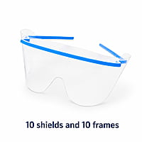 ET Dental Disposable Eyeshield With Frame – Pack of 10