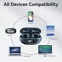 neQra LY6 TWS Clip Type Wireless Earphone
