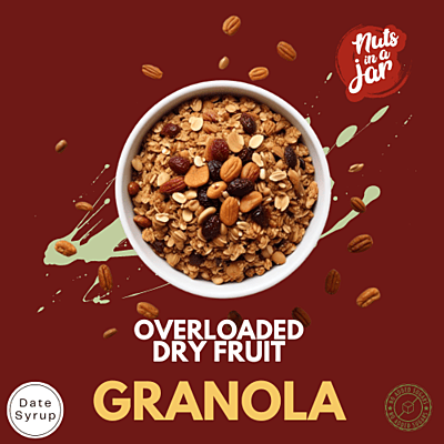 Dry Fruit Overloaded Granola 250 grams Dry Fruit Overloaded Granola 250 grams