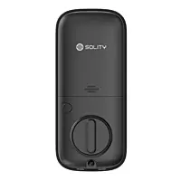 Solity GT-5BK Smart Digital Door Lock with Fingerprint, PIN, Alarm & Alexa App