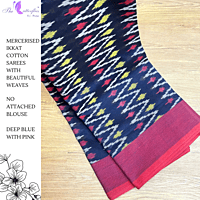 IKKAT MERCERISED COTTON SAREE BGHSDIC23317 IKKAT MERCERISED COTTON SAREE BGHSDIC23317