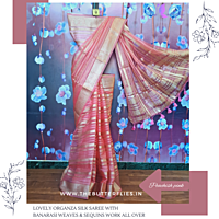 ORGANZA SILK SAREE PSSSORZ23083