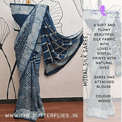 Modal Silk Saree ssgSmss23497