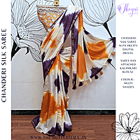CHANDERI SILK SAREE DCMSCDS23653