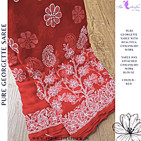PURE GEORGETTE SILK SAREE MSKSGRS23772