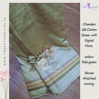 CHANDERI SILK COTTON SAREE DVFSCDS23788