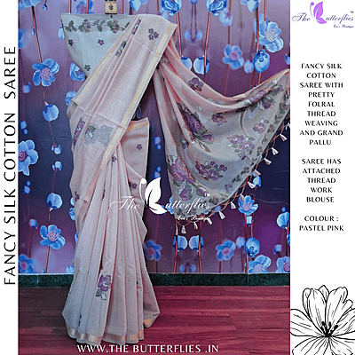 FANCY SILK COTTON SAREE MHTSSIL24352