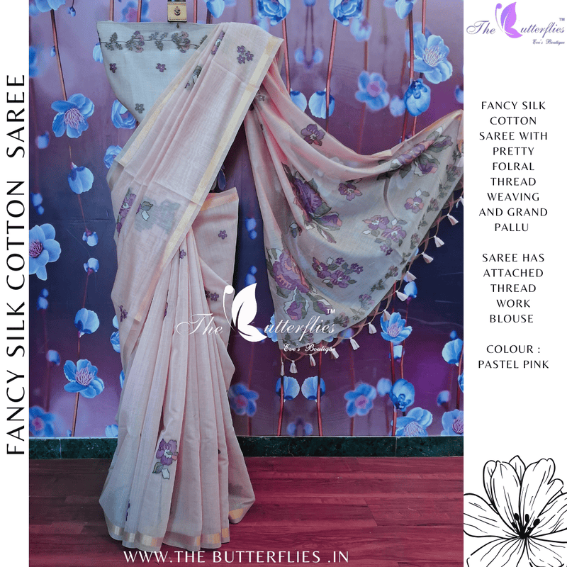 FANCY SILK COTTON SAREE MHTSSIL24352