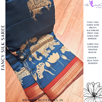 FANCY SILK SAREE DCMSFSC24268