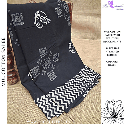 MUL COTTON SAREE SHPSMCS24099