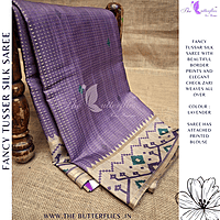 FANCY TUSSER SILK SAREE SFHSTUS24613
