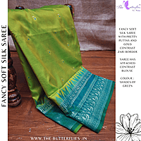 FANCY SOFT SILK SAREE MHTSSIL24833 FANCY SOFT SILK SAREE MHTSSIL24833