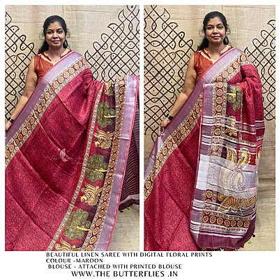 LINEN BY LINEN SAREE YBRSLIN21387