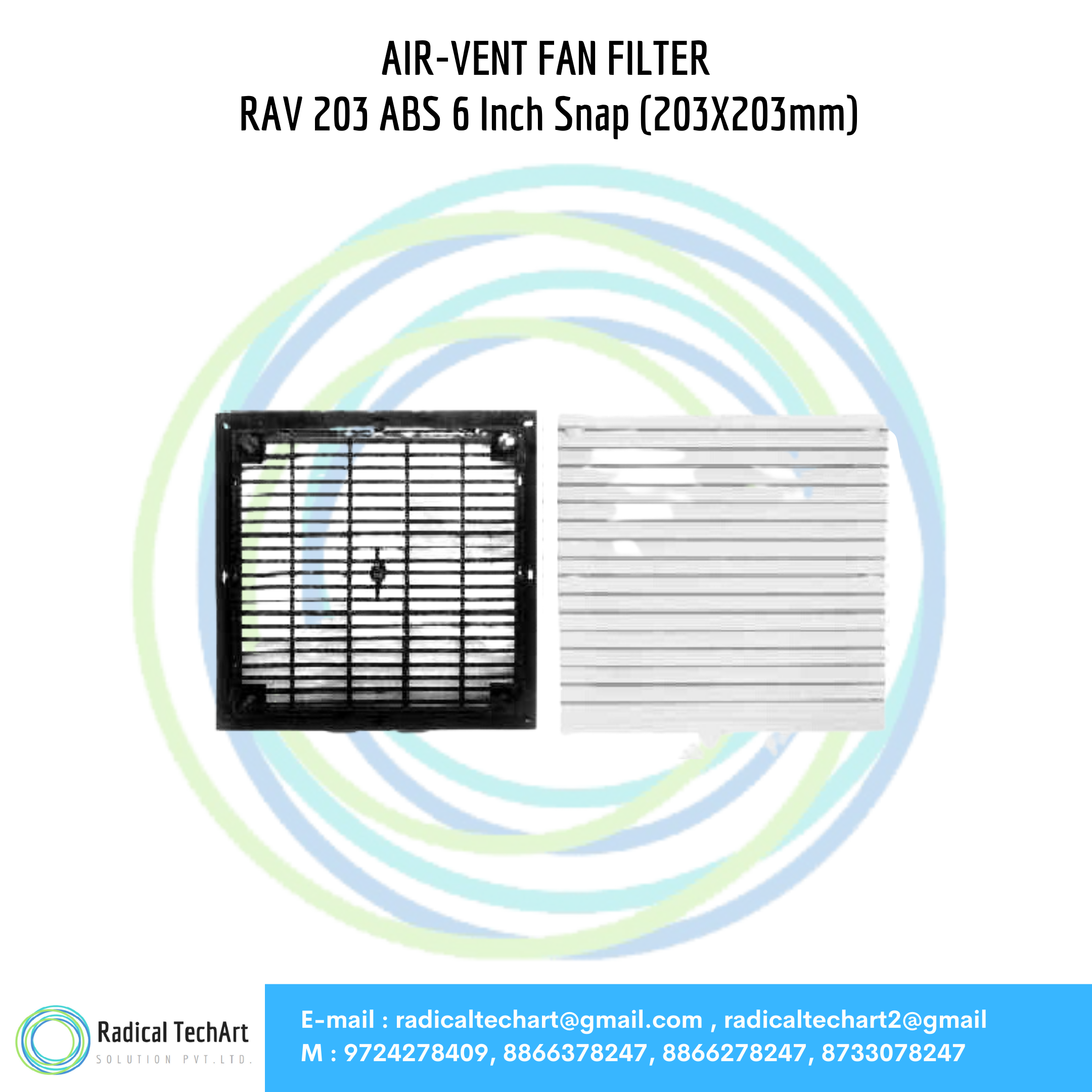 Airvent Fan Filters
