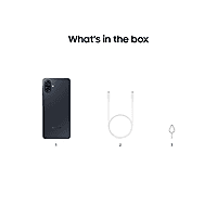 Samsung Galaxy A07 5G Smartphone (Black, 6GB RAM, 128GB Storage)