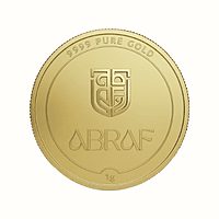 ABRAF 1 gram 24 Karat Gold Coin 999.9