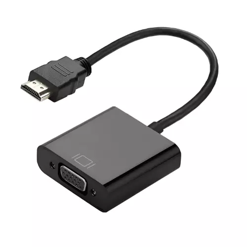 HDMI Male to VGA Female Converter Adapter for Computer, Desktop, Laptop, PC, Monitor, Projector, HDTV, Media Players, Xbox
