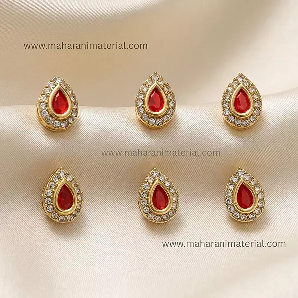 Drop Kundan Eye