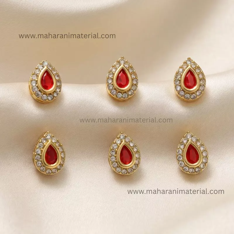 Drop Kundan Eye