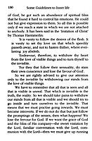 Some Guidelines To Inner Life