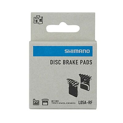 Shimano Disc Brake Pads L05A-RF Resin Pad W/Fin & Spring Shimano Disc Brake Pads L05A-RF Resin Pad W/Fin & Spring