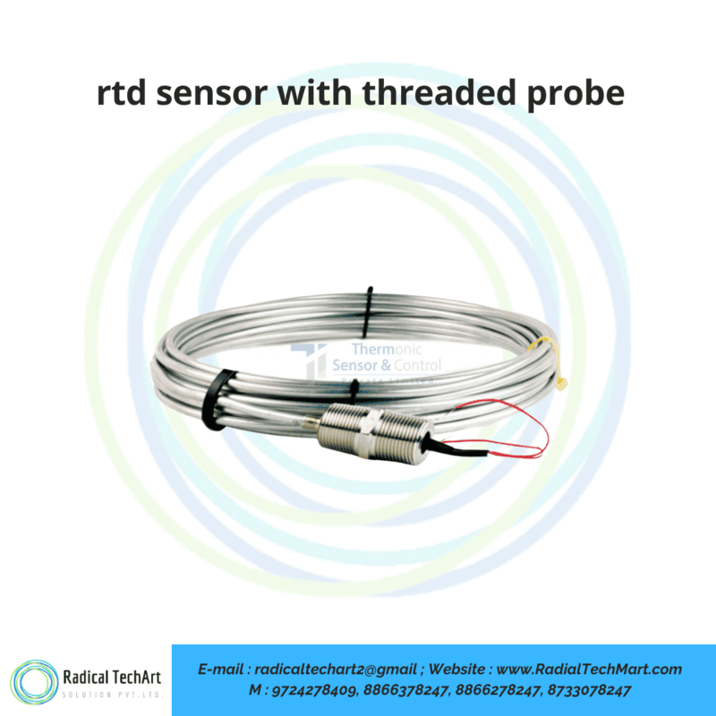 rtd sensor with threaded probe