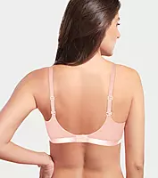 Enamor Innovations CloudSoft, Invisi Neckline Women's Cotton Everyday T-Shirt Bra - Padded, Wirefree, Medium Coverage A032