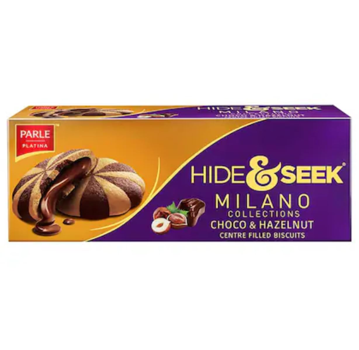 PARLE HIDE AND SEEK MILANO CHOCO HAZELNUT 60GM