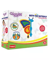 Funskool Giggles Betty The Butterfly Push Along Toy - Multicolour