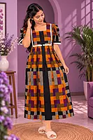 #135 Feeding and non feeding frock -(ANIKA)