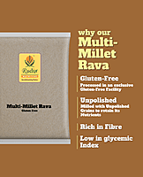 Multi Millet Rava | Low GI | Gluten Free