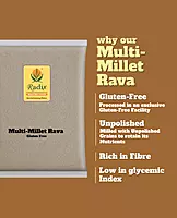Multi Millet Rava | Low GI | Gluten Free