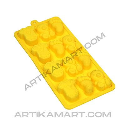 Silicon Mold Baby Shower Small - Design 1 - Footprint