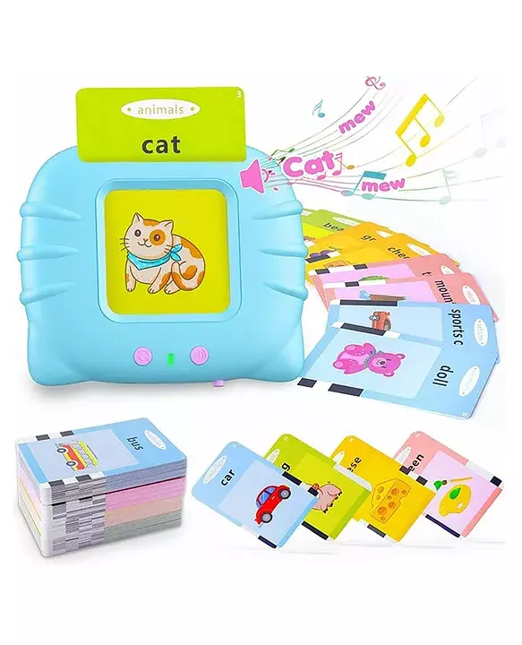 Kids Talking Flashcard Learning Machine 224 cards Sight Words, Colors & Objects