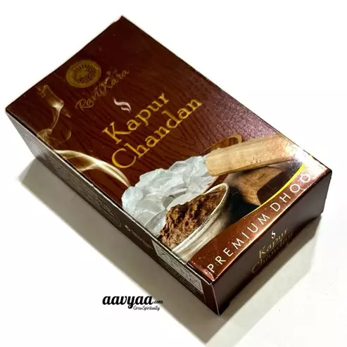 Raviikara KAPUR CHANDAN Premium Wet Dhoop (10 Sticks)