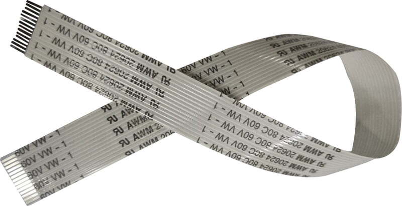 14 Pin 1mm Pitch Open End ECU Cable For HP LaserJet 1020 Printer